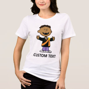 Peanuts   Franklin Halloween Vampire Tri-Blend Shirt
