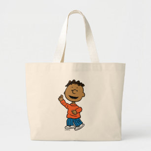 Peanuts Franklin Large Tote Bag