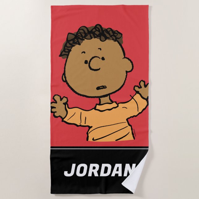 Peanuts | Franklin Look Beach Towel (Front)