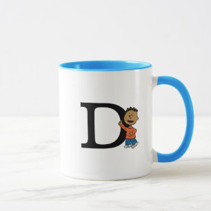 Peanuts   Franklin Monogram D Mug