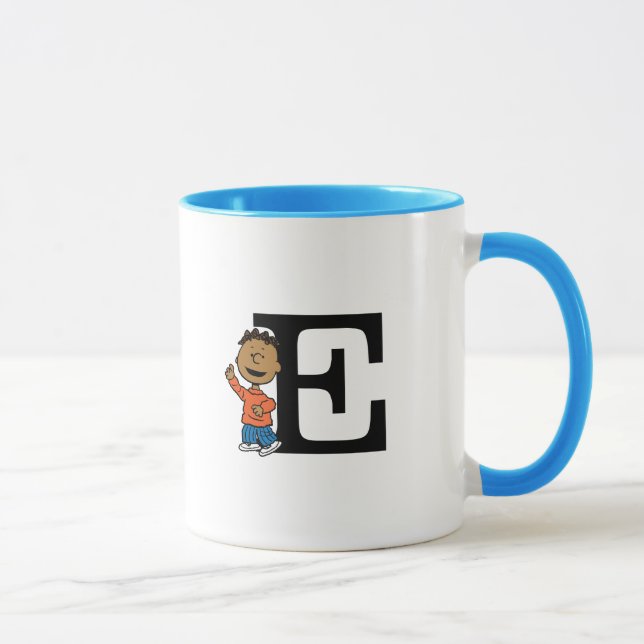 Peanuts | Franklin Monogram E Mug (Right)