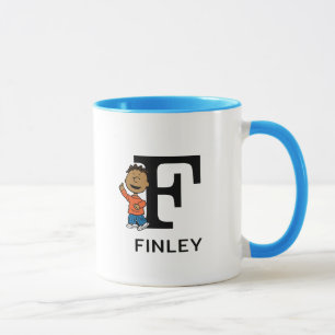 Peanuts   Franklin Name & Monogram F Mug