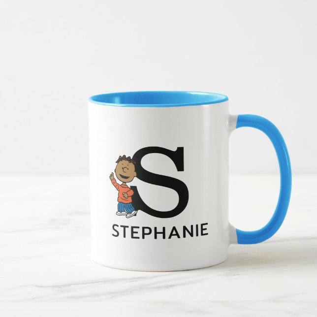 Peanuts | Franklin Name & Monogram S Mug (Right)
