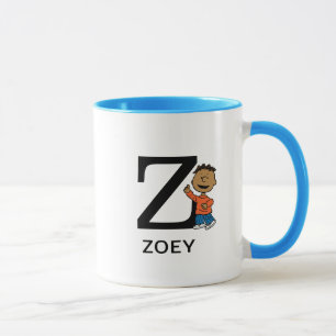 Peanuts   Franklin Name & Monogram Z Mug