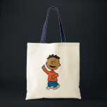 Peanuts | Franklin Tote Bag<br><div class="desc">Franklin is a fellow student with Peppermint Patty and Marcie and a friend of Charlie Brown.</div>
