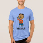 Peanuts | Franklin Tri-Blend Shirt<br><div class="desc">Franklin is a fellow student with Peppermint Patty and Marcie and a friend of Charlie Brown.</div>
