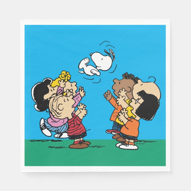 Peanuts | Friends Fun Napkin (Front)