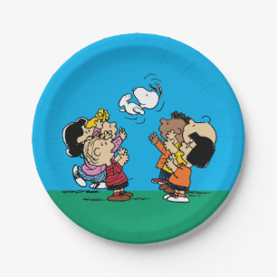 Peanuts   Friends Fun Paper Plate