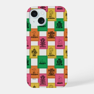 Peanuts   Fun Colorblock Pattern iPhone 15 Case