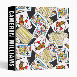 Peanuts Gang Card Deck Pattern Binder