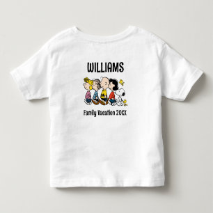 Peanuts Gang Family Vacation Toddler T-shirt
