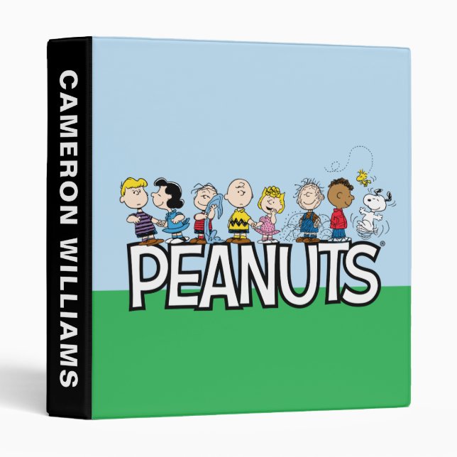 Peanuts Gang Group Lineup Binder (Front/Spine)