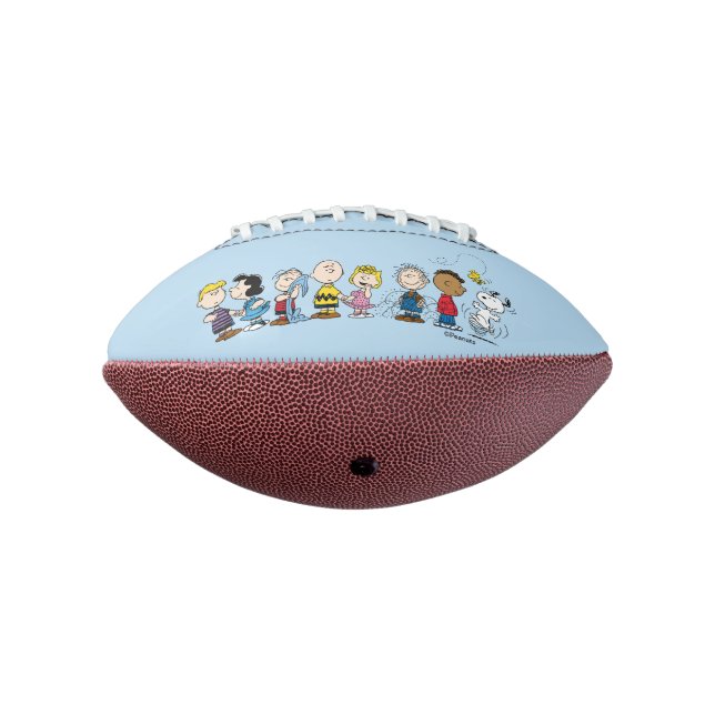 Peanuts Gang Group Lineup Football (Rotated 270)
