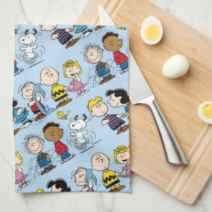 Peanuts Gang Group Lineup Kitchen Towel