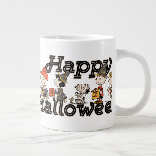 Peanuts Gang Happy Halloween Parade Large Coffee Mug