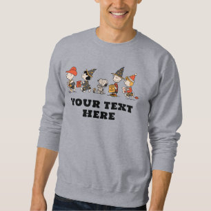 Peanuts Gang Happy Halloween Parade Sweatshirt