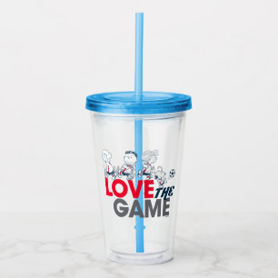 Peanuts Gang - Love The Game Acrylic Tumbler