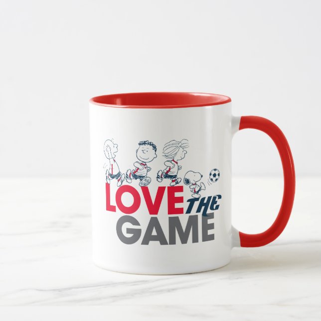 Peanuts Gang - Love The Game Mug (Right)