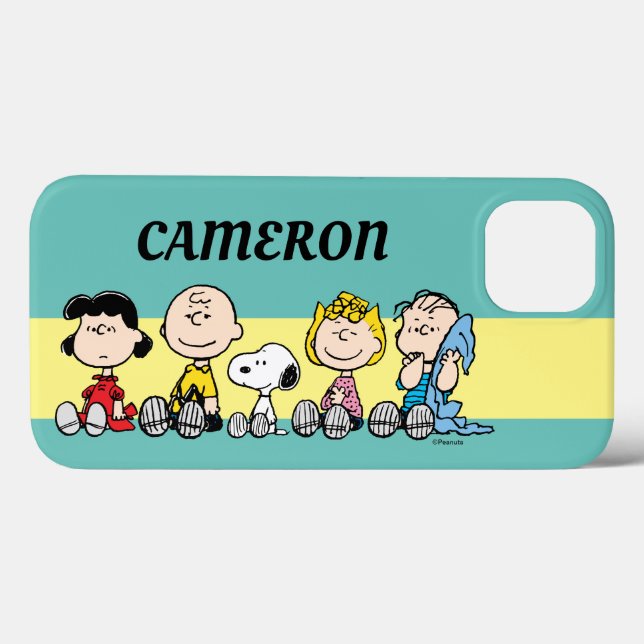 Peanuts Gang Sitting Together Case-Mate iPhone Case (Back (Horizontal))