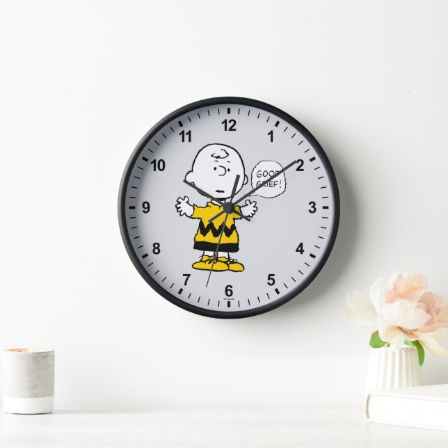 Peanuts | Good Grief Charlie Brown Clock (Home)