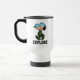 Peanuts Great Outdoor Snoopy Travel Mug