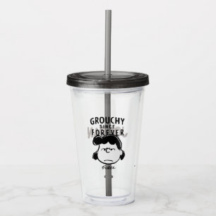 Peanuts   Grouchy Since Forever Lucy Acrylic Tumbler