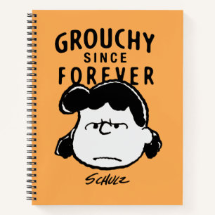 Peanuts   Grouchy Since Forever Lucy Notebook