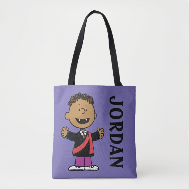 Peanuts | Halloween Franklin Vampire Tote Bag (Front)