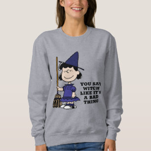Peanuts Halloween Lucy Witch Sweatshirt