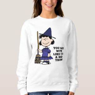 Peanuts Halloween Lucy Witch Sweatshirt