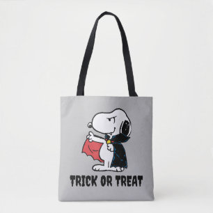 Peanuts   Halloween Snoopy Vampire Tote Bag