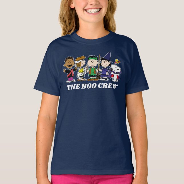 Peanuts | Halloween The Boo Crew T-Shirt (Front)