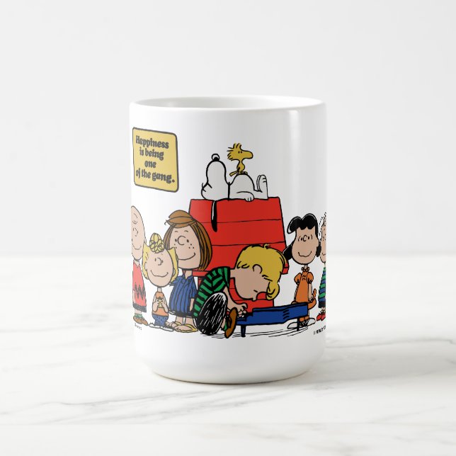 Peanuts | Happiness is Being One of the Gang Coffee Mug (Center)