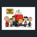 Peanuts | Happiness is Being One of the Gang Poster<br><div class="desc">Happiness is indeed being part of the Peanuts gang,  as depicted in the beloved comic strip and its various adaptations. The Peanuts characters,  despite their flaws and struggles,  find joy in their close-knit friendships and shared experiences.</div>