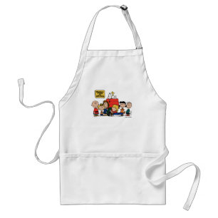 Peanuts Happiness is Being One of the Gang Standard Apron