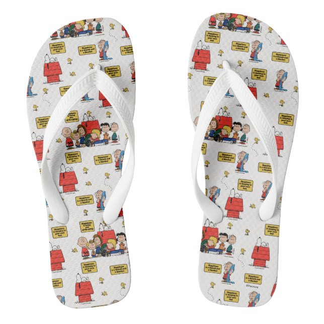 Peanuts | Happiness is… Flip Flops (Footbed)