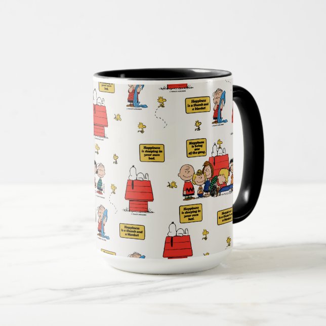 Peanuts | Happiness is… Mug (Front Right)