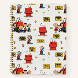 Peanuts   Happiness is… Notebook