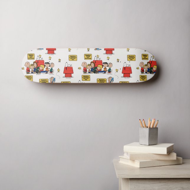 Peanuts | Happiness is… Skateboard (Wall Art (Horz))