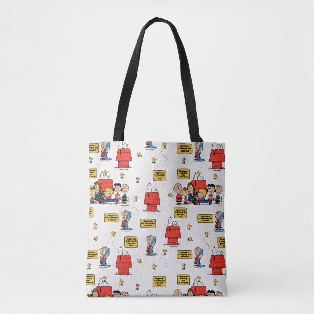 Peanuts | Happiness is… Tote Bag (Front)