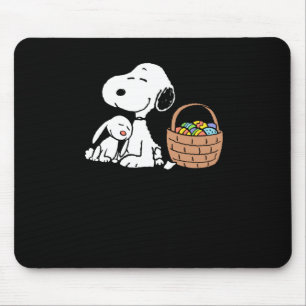 Peanuts happy easter mouse pad