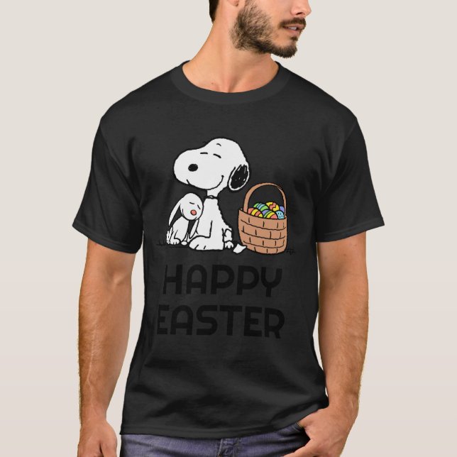 Peanuts happy easter  T-Shirt (Front)