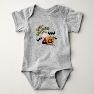 Peanuts Happy Halloween Linus Baby Bodysuit