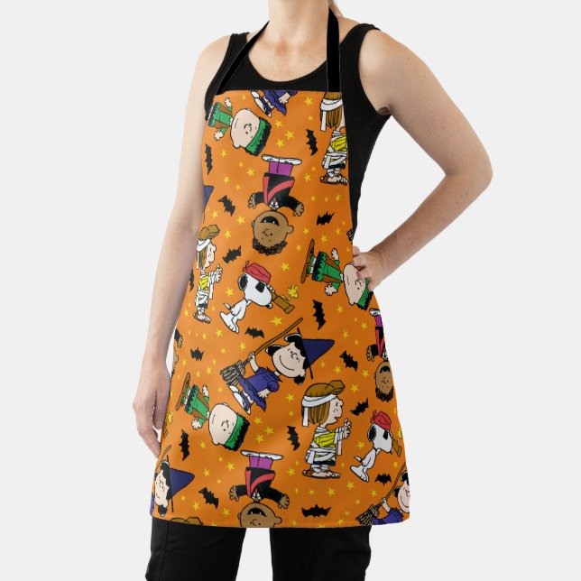 Peanuts | Happy Halloween Pattern Apron (Insitu)