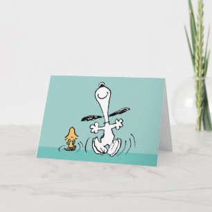 Peanuts   Happy Happy New Year Holiday Card