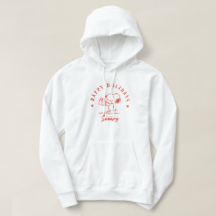 Peanuts   Happy Holidays from Snoopy Hoodie