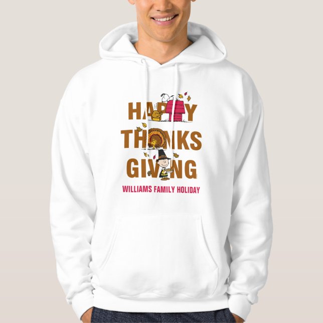 Peanuts | Happy Thanksgiving Combo Hoodie (Front)