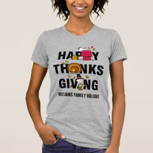 Peanuts Happy Thanksgiving Combo T-Shirt