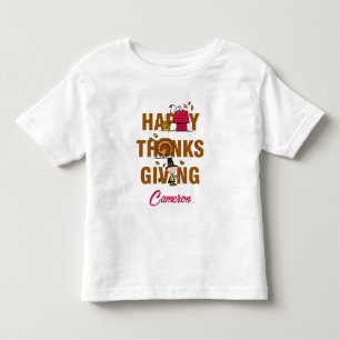 Peanuts   Happy Thanksgiving Combo Toddler T-shirt