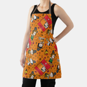 Peanuts Happy Thanksgiving Pattern Apron